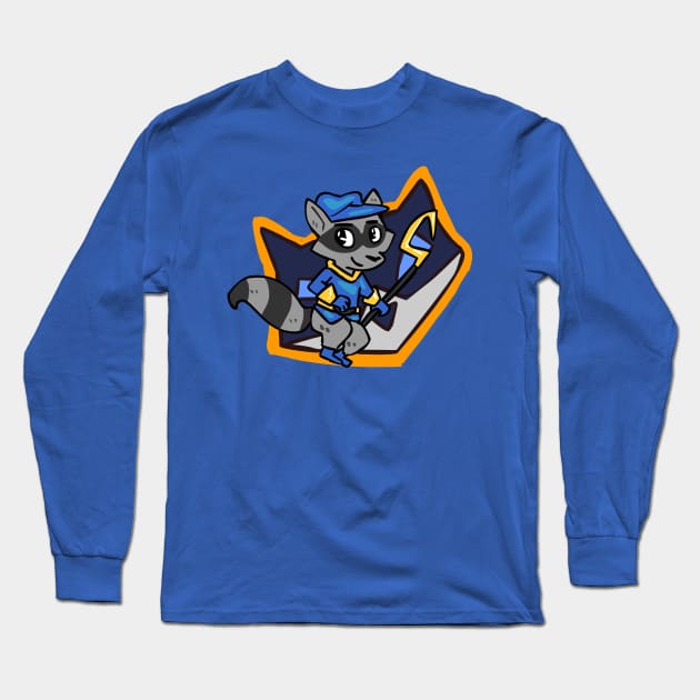 Sly Cooper Long Sleeve T-Shirt by sky665